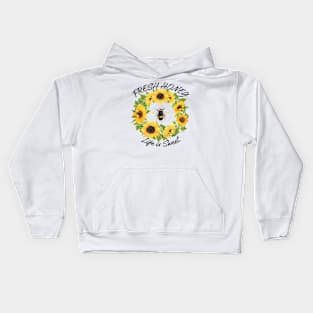 Farm Market Sunflowers B2 Kids Hoodie